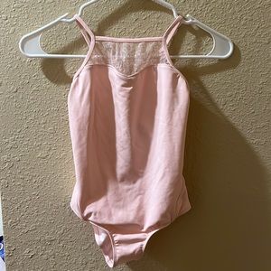 Girls Pink Ballet Leotard